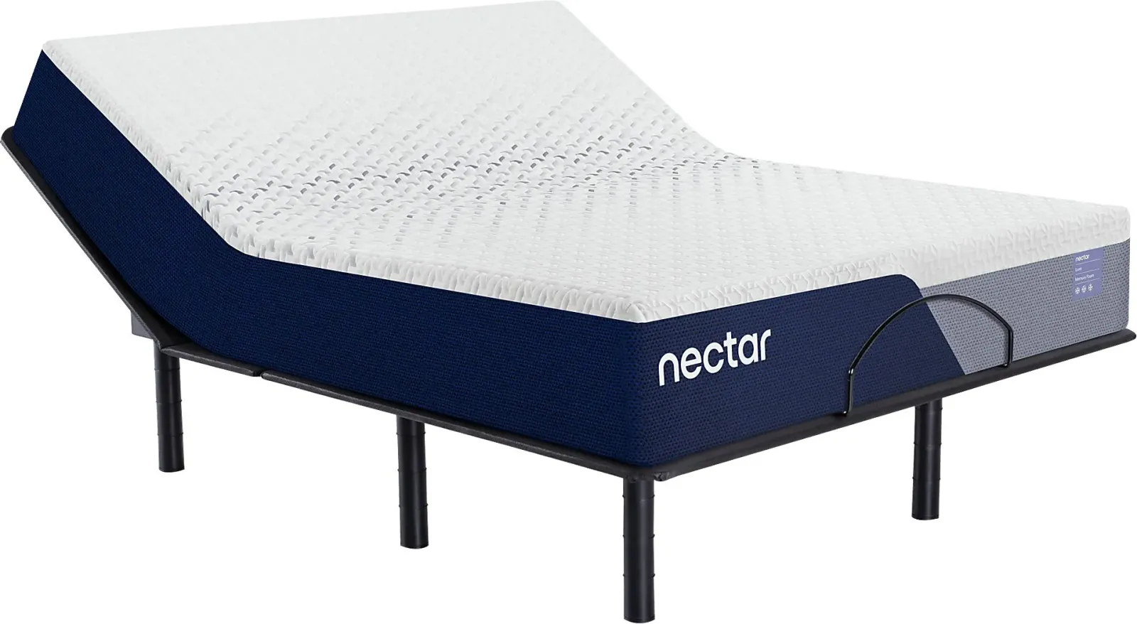 Nectar 5.1 Premier King Mattress with Head Up Only Base