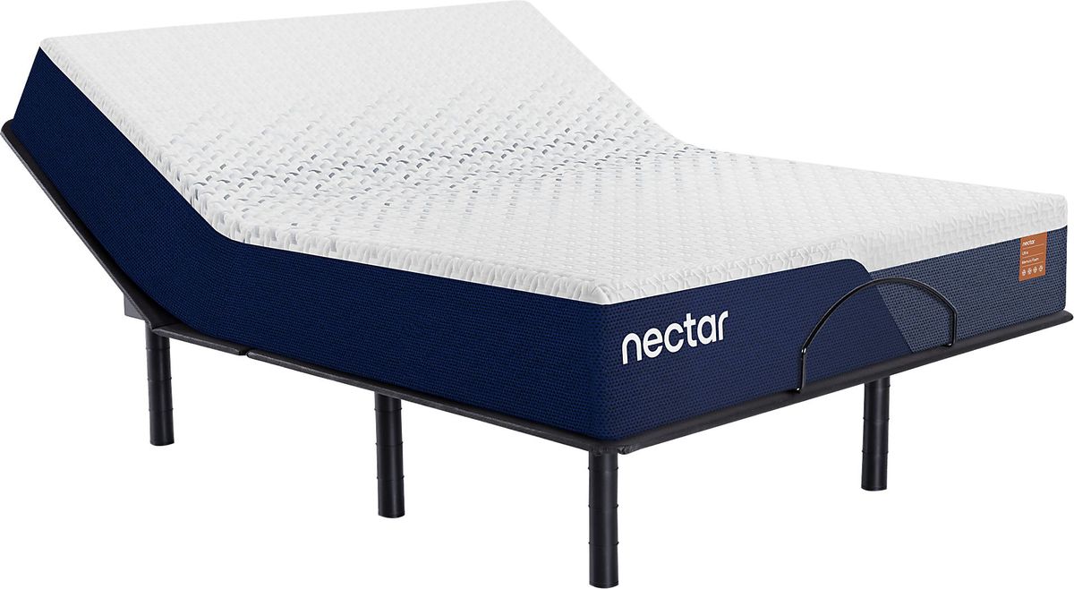 Nectar 5.1 Ultra King Mattress with Head Up Only Base