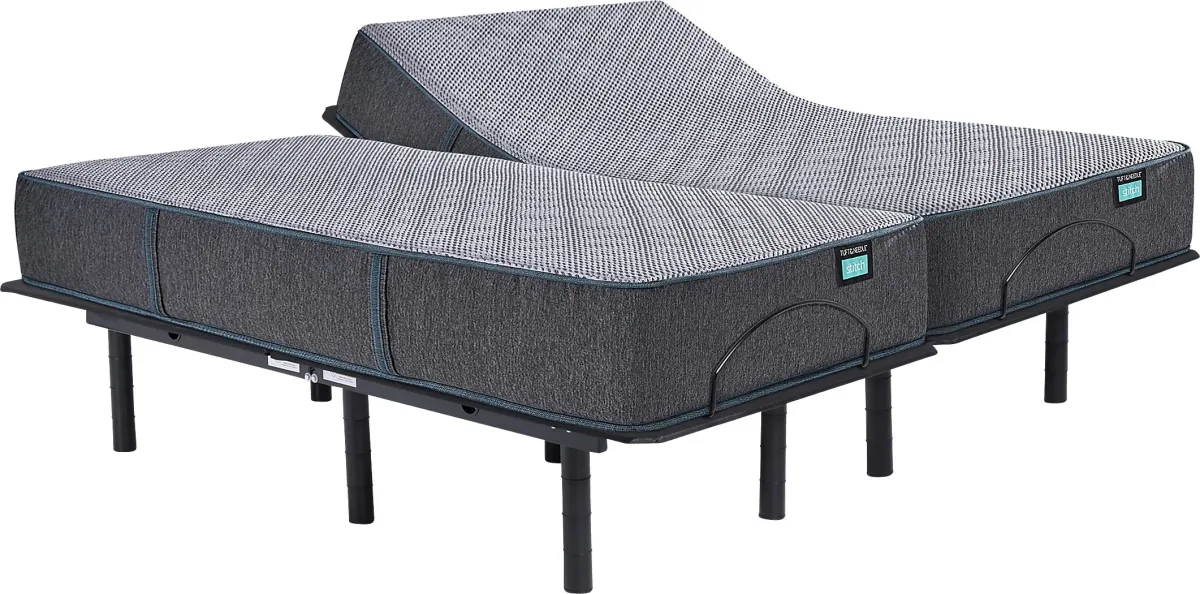 Tuft & Needle TN3 Split King Mattress Set with Head Up Only Base