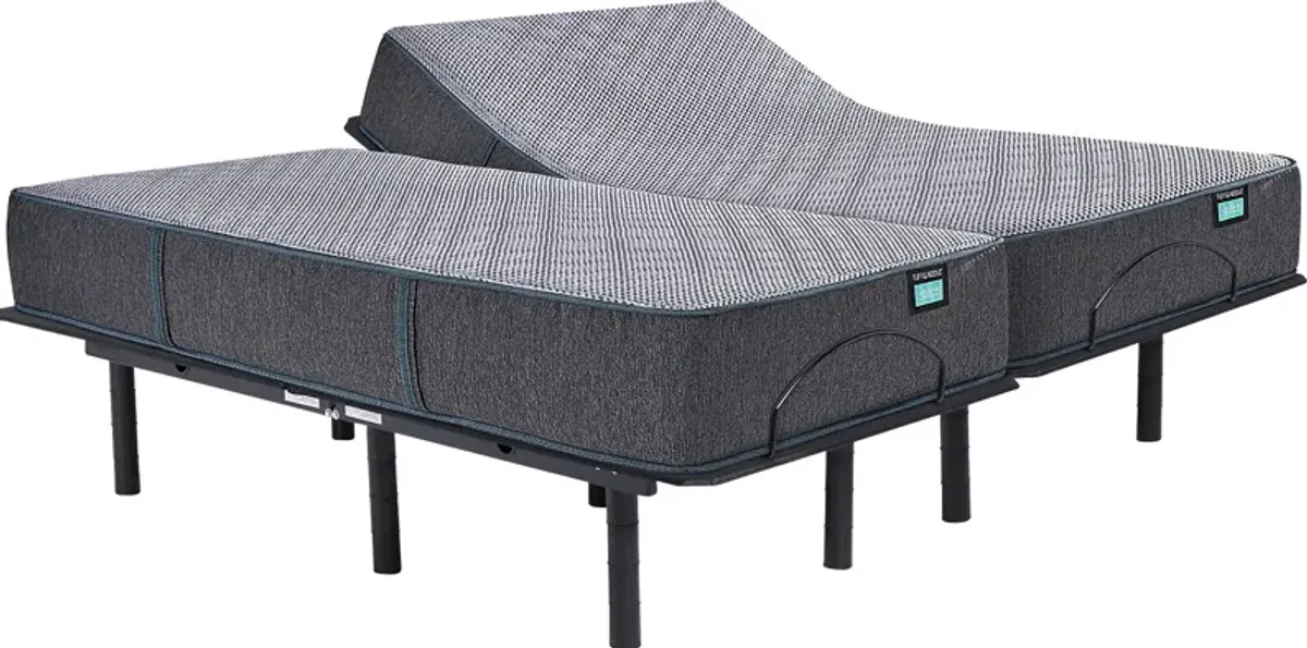 Tuft & Needle TN3 Split King Mattress Set with Head Up Only Base