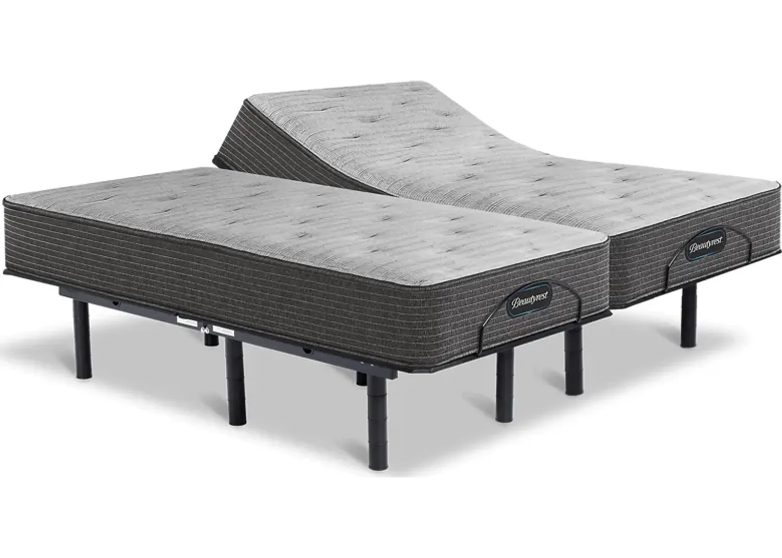 Beautyrest Select Eminence Split King Mattress Set with Head Up Only Base