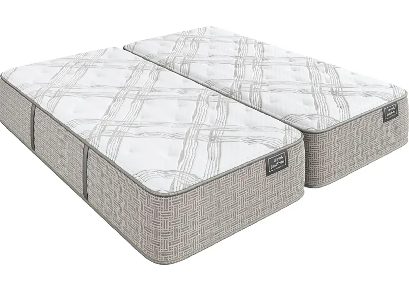 Drew & Jonathan Westwater Split King Mattress with Head Up Only Base