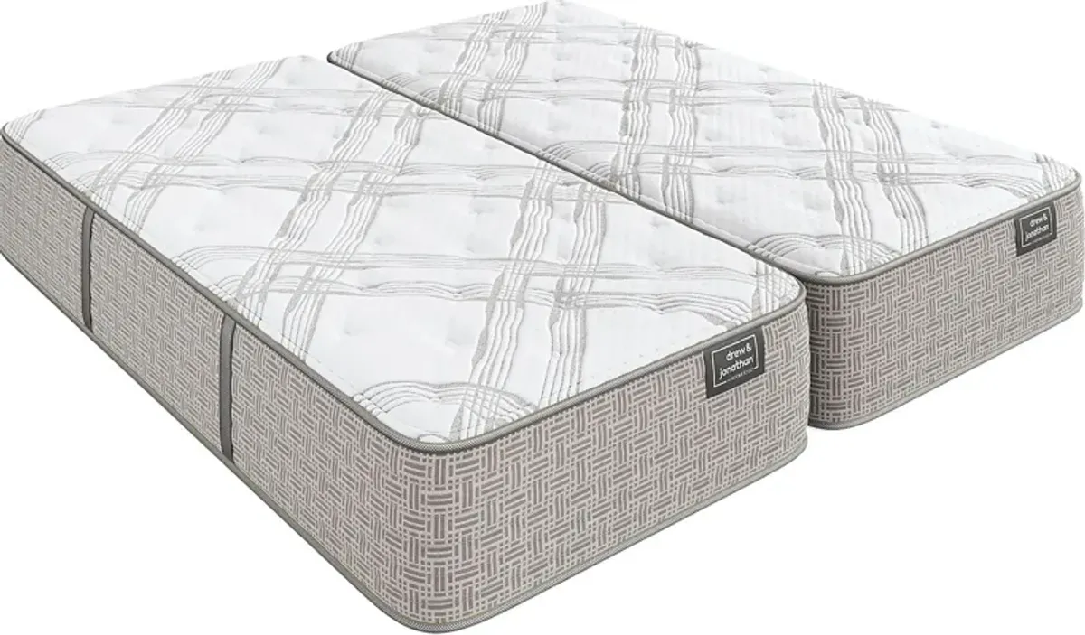 Drew & Jonathan Westwater Split King Mattress with Head Up Only Base