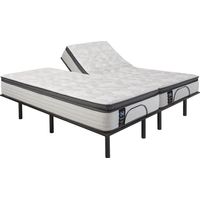 Sealy Posturepedic Greenhaven Split King Mattress with Head Up Only Base