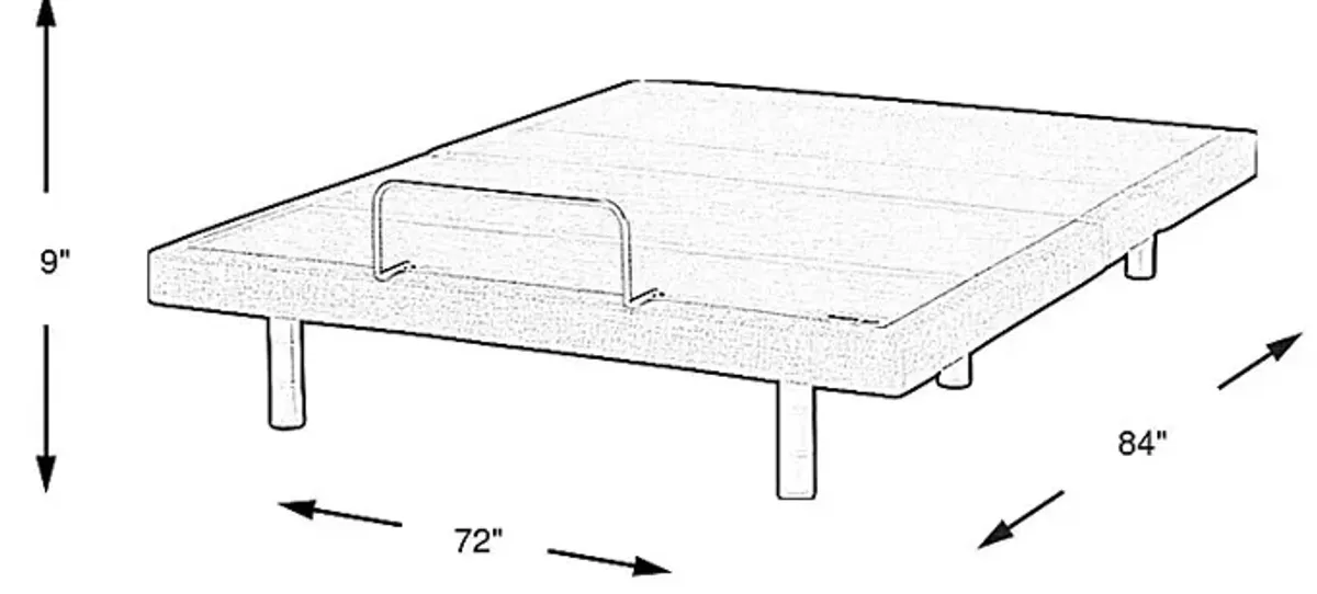 Beautyrest Motion Restore Split California King Adjustable Base Pair (2)