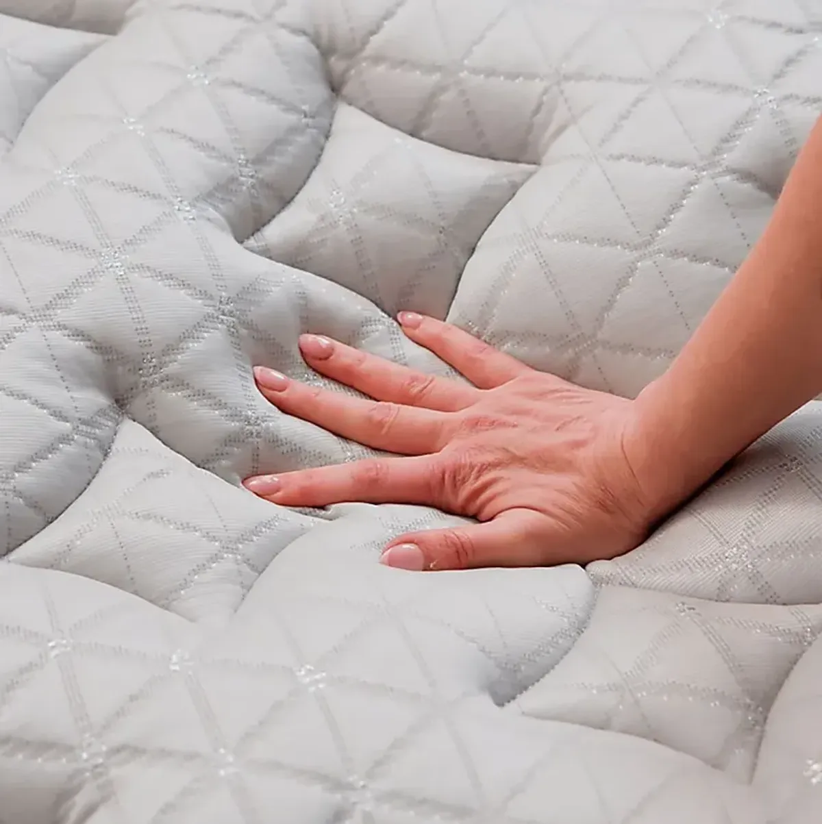 Helix Midnight Luxe Split King Mattress Set with Head Up Only Base