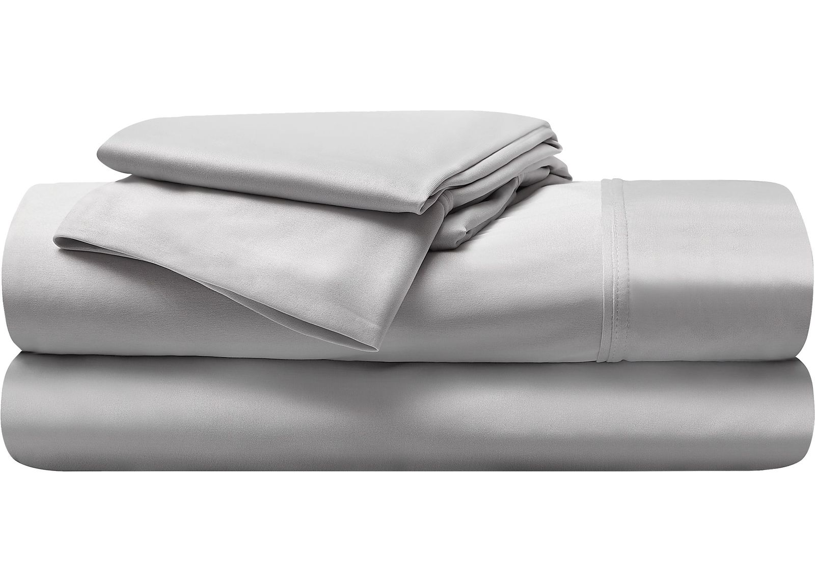 Bedgear Dri-Tec Light Gray 3 Pc Twin/Twin XL Bed Sheet Set