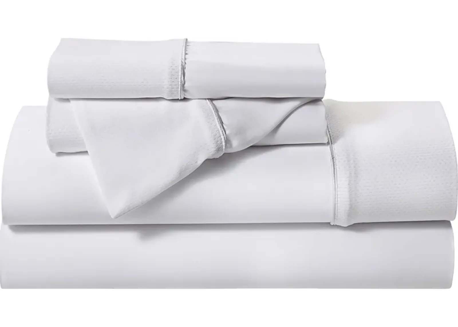 Bedgear Basic Bright White 3 Pc Twin Bed Sheet Set