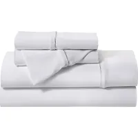 Bedgear Basic White 3 Pc Twin XL Bed Sheet Set
