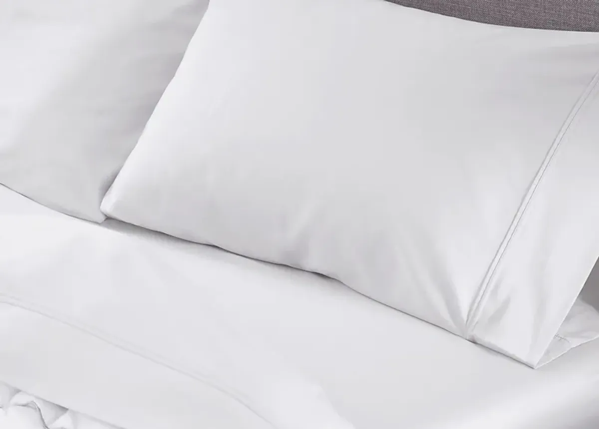 Bedgear Hyper-Cotton Bright White 3 Pc Twin Bed Sheet Set