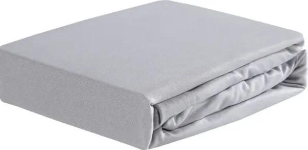 Bedgear Dri-Tec Light Gray Crib Bed Sheet