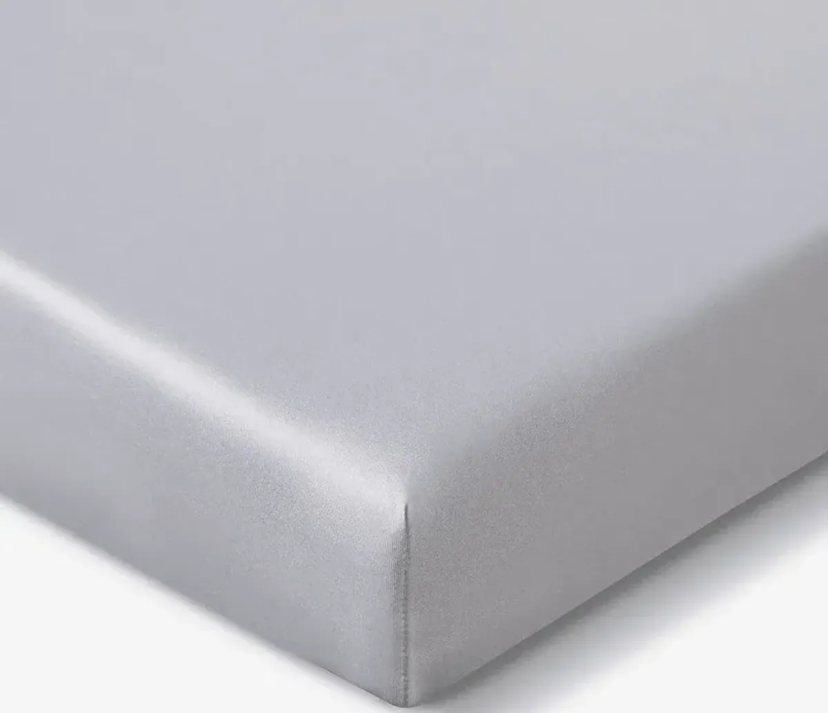 Bedgear Dri-Tec Light Gray Crib Bed Sheet