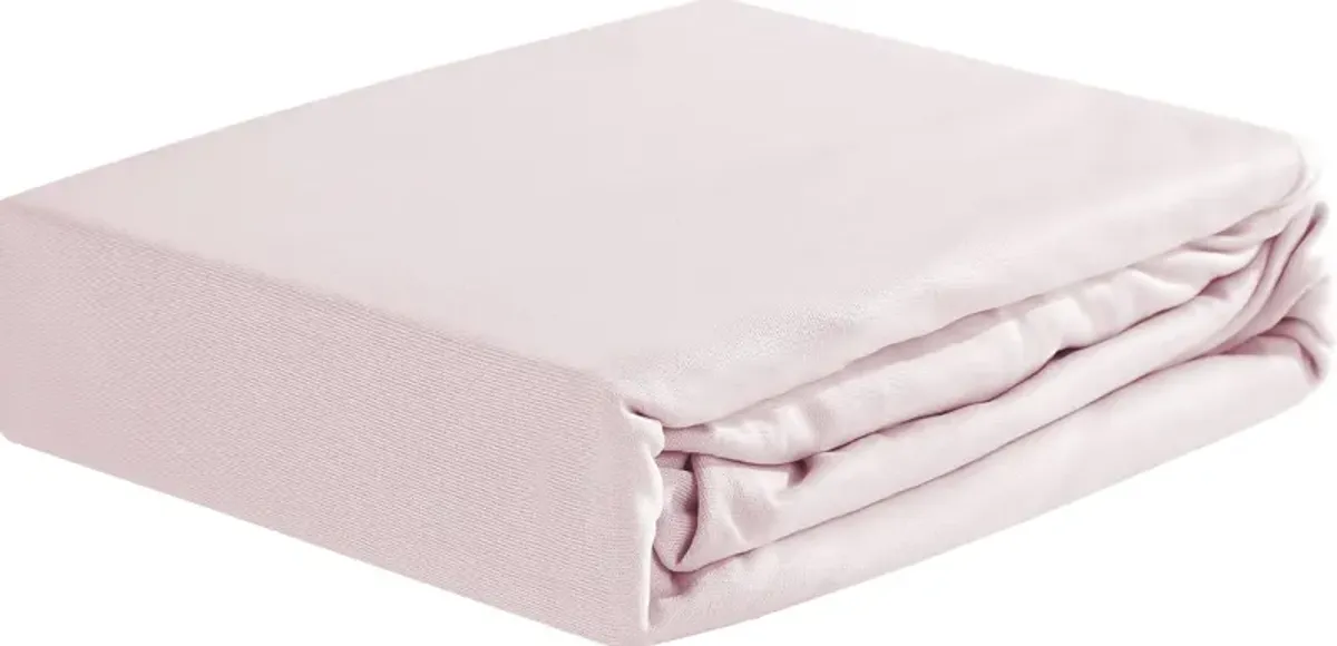 Bedgear Dri-Tec Light Pink Crib Bed Sheet