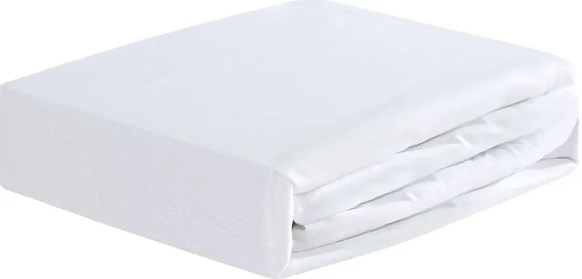 Bedgear Dri-Tec Bright White Crib Bed Sheet