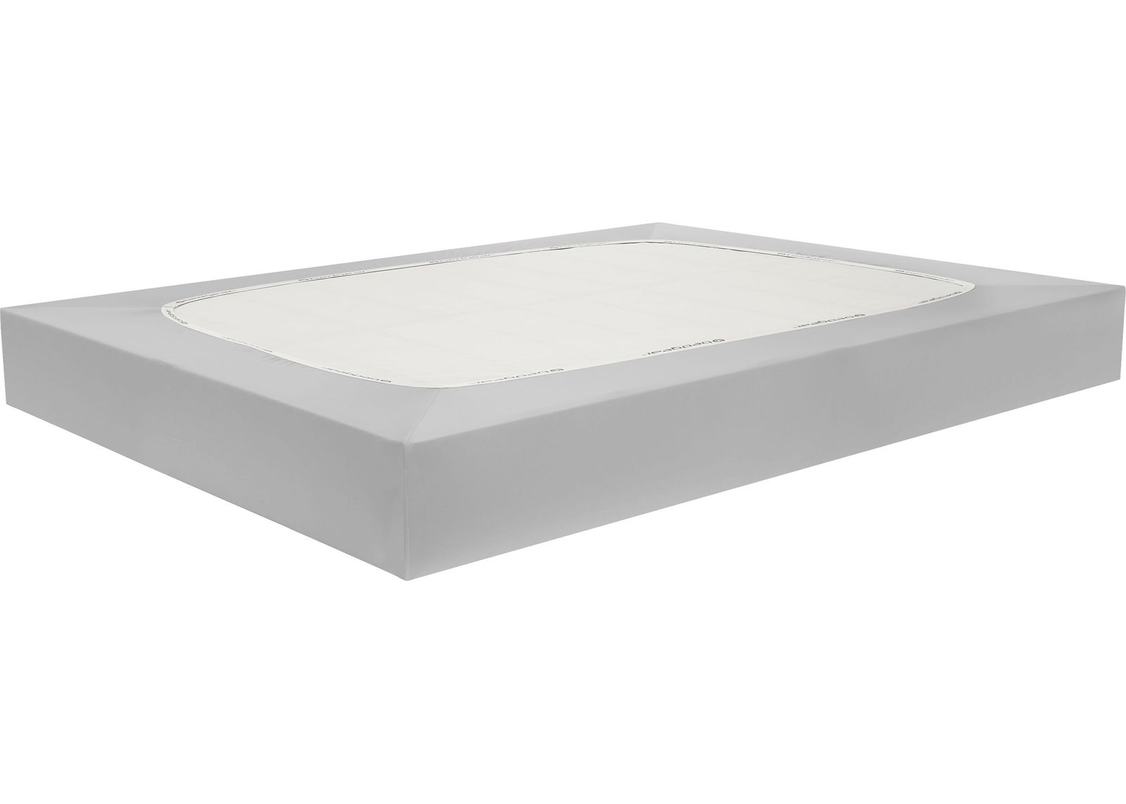 Bedgear Dri-Tec Light Gray Queen Box Spring Wrap