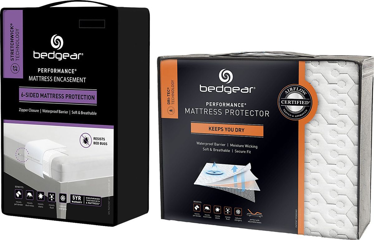 Bedgear MattresSkin Twin Mattress Encasement & Dri-Tec Protector