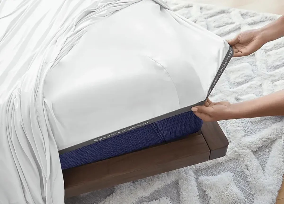 Bedgear Dri-Tec Bright White 3 Pc Twin/Twin XL Bed Sheet Set