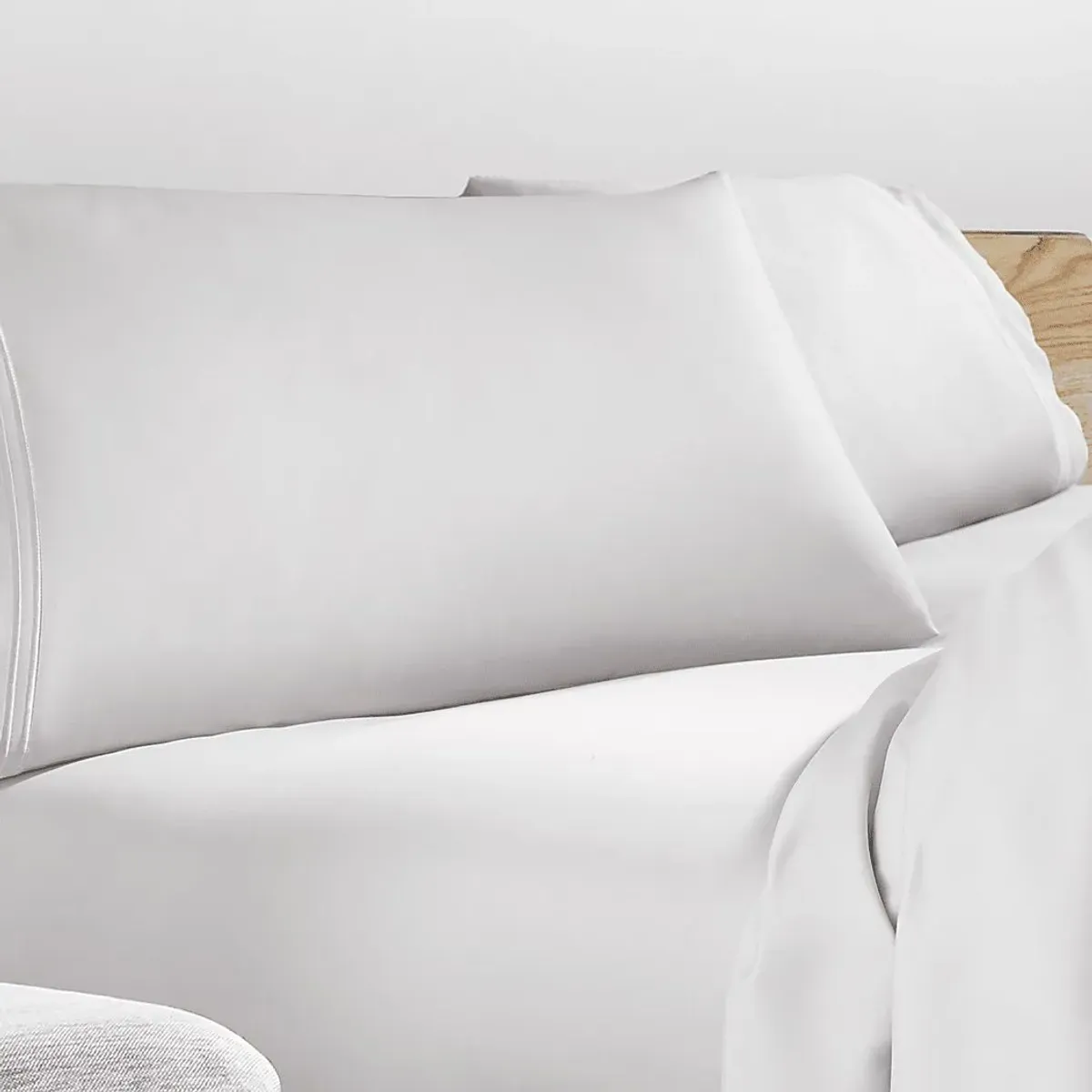 PureCare Premium Refreshing Lyocell White 4 Pc Cali King Bed Sheet Set