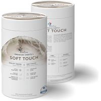 PureCare Premium Soft Touch White 4 Pc King Bed Sheet Set
