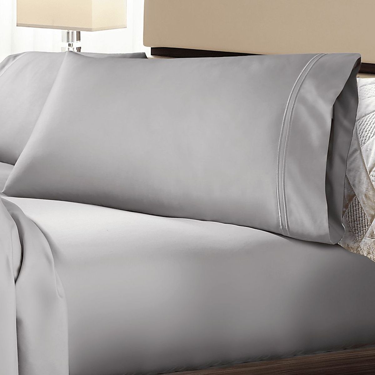 PureCare Premium Soft Touch Dove Gray 3 Pc Twin XL Bed Sheet Set