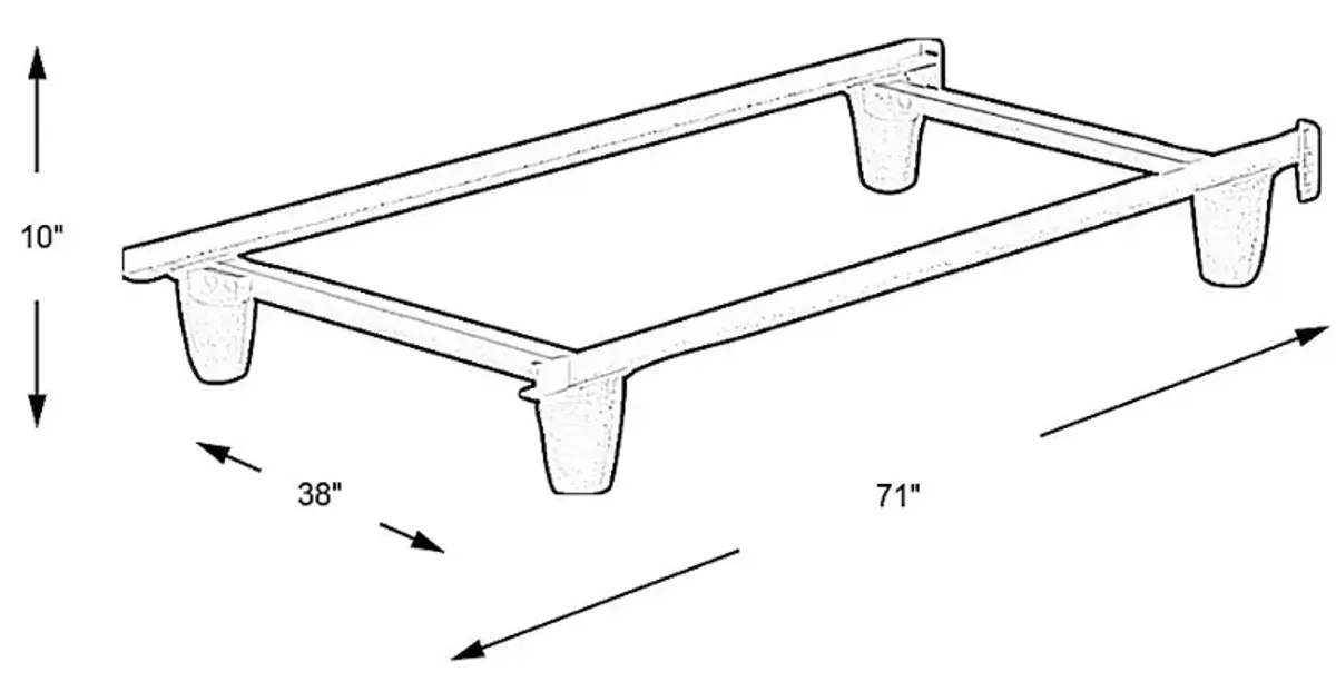 enGauge Twin Bed Frame