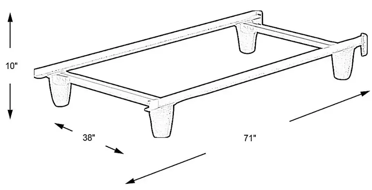 enGauge Twin Bed Frame