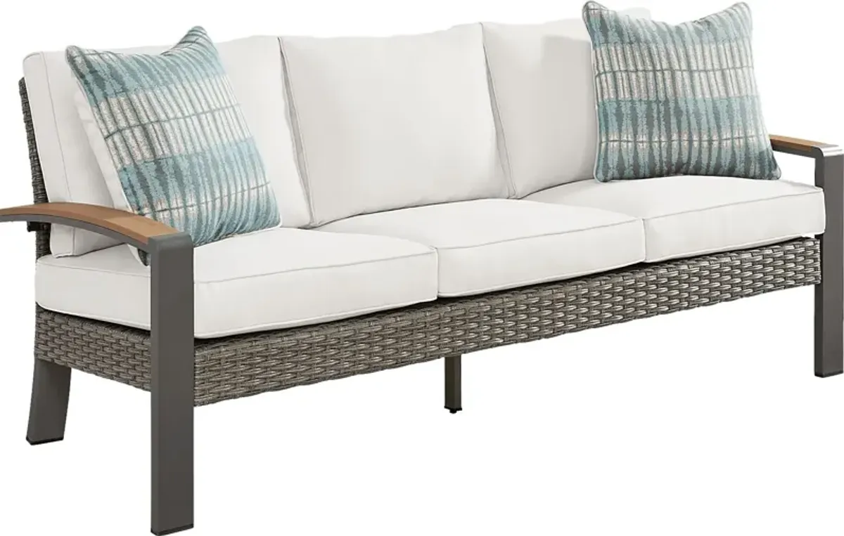 Randolph Gray Outdoor Sofa