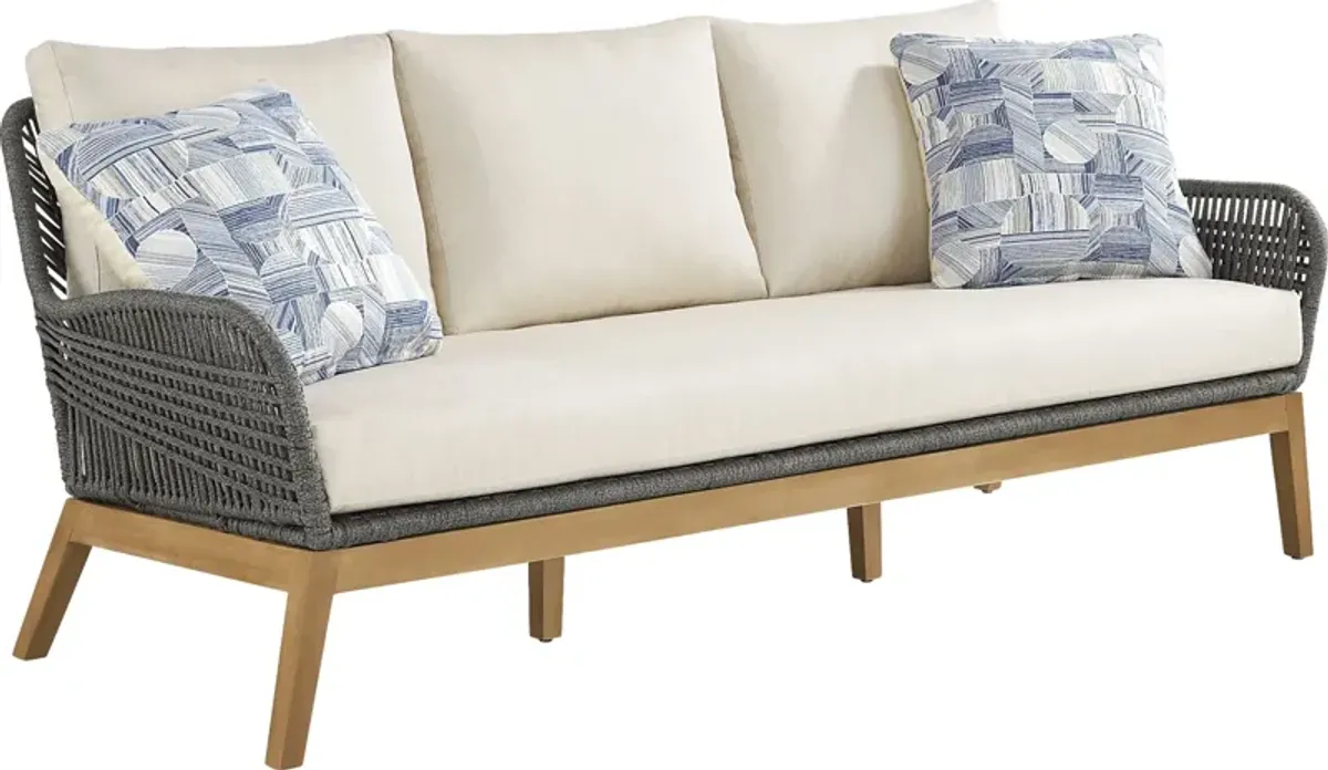 Tessere Gray Outdoor Sofa