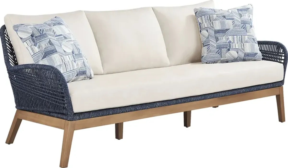 Tessere Blue Outdoor Sofa