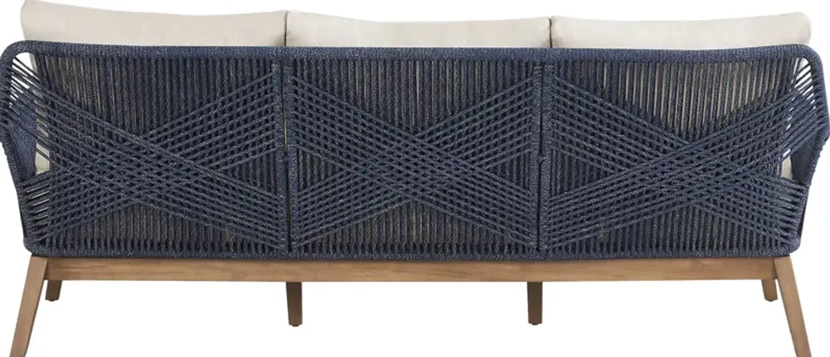 Tessere Blue Outdoor Sofa