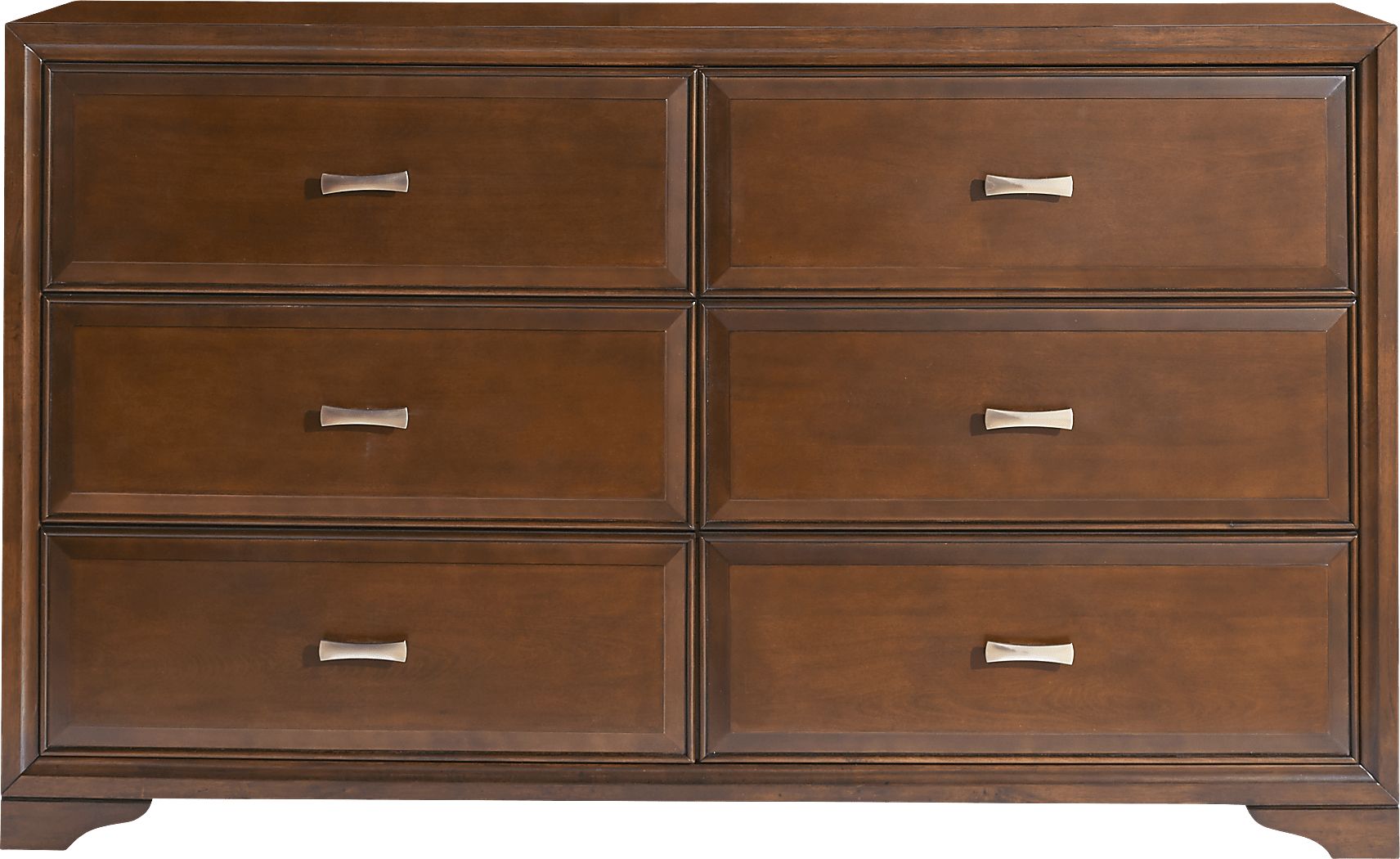 Belcourt Brown Cherry 5 Pc Queen Panel Arch Bedroom