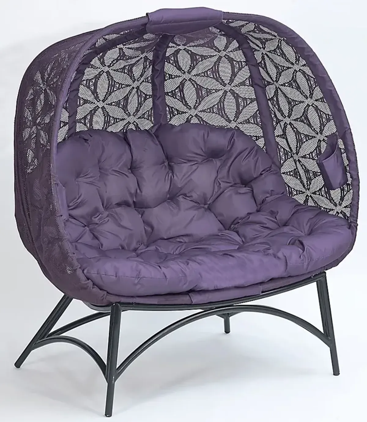 Outdoor Cermakes Purple Loveseat