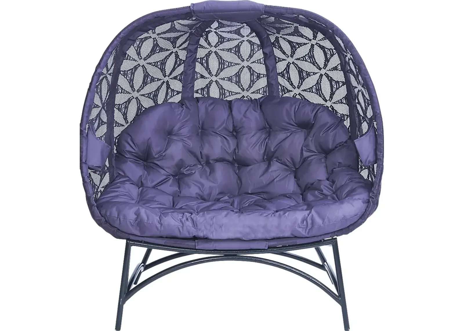 Outdoor Cermakes Purple Loveseat