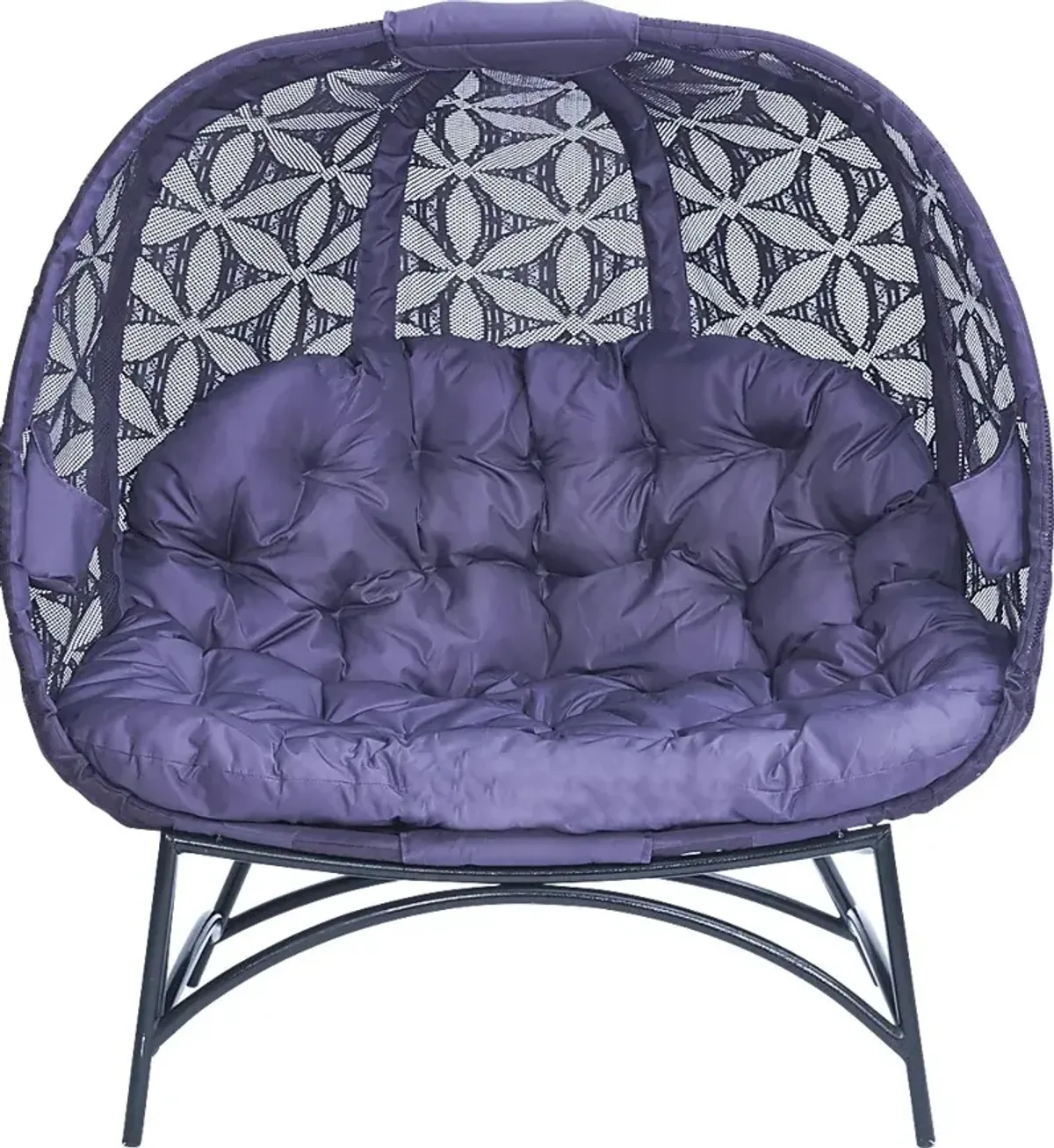 Outdoor Cermakes Purple Loveseat