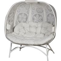 Outdoor Cermakes White Loveseat