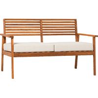 Outdoor Baypool Brown Loveseat