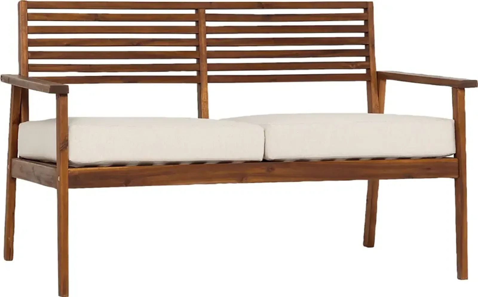 Outdoor Baypool Brown Loveseat