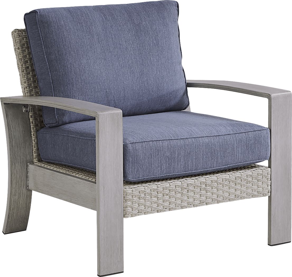 Sun Valley Light Gray 4 Pc Outdoor Seating Set