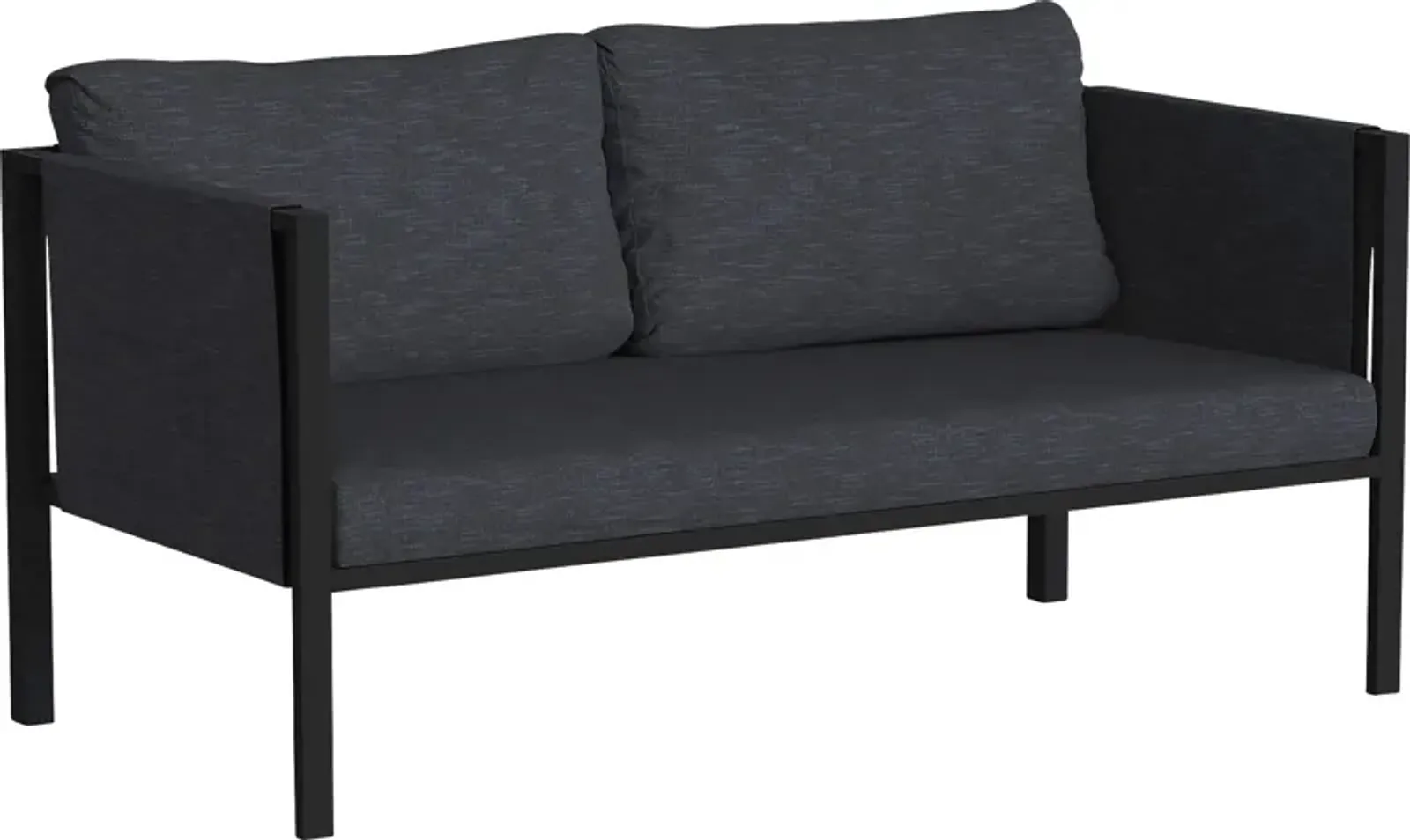 Outdoor Dellanor Charcoal Loveseat