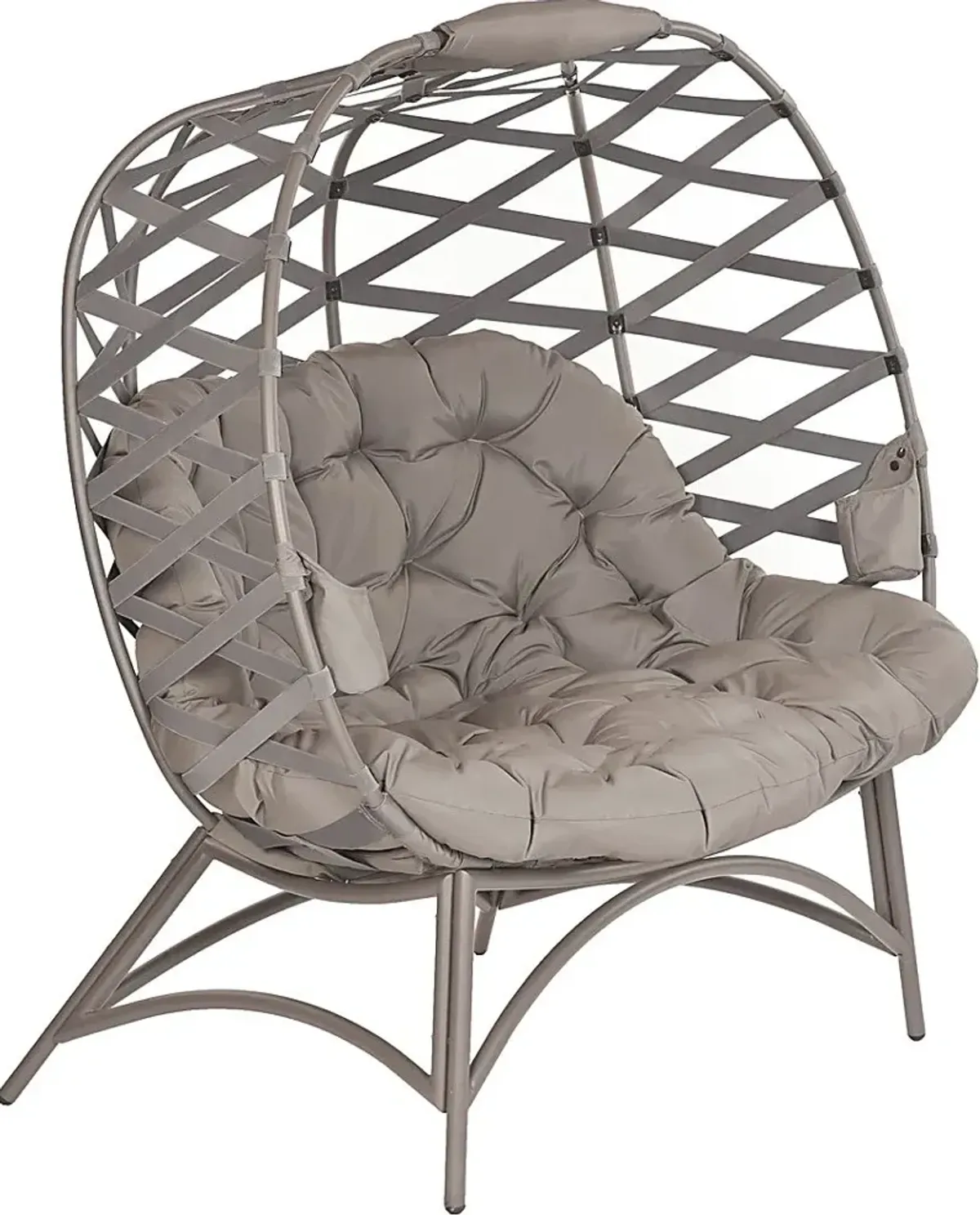 Outdoor Zabolio Beige Loveseat