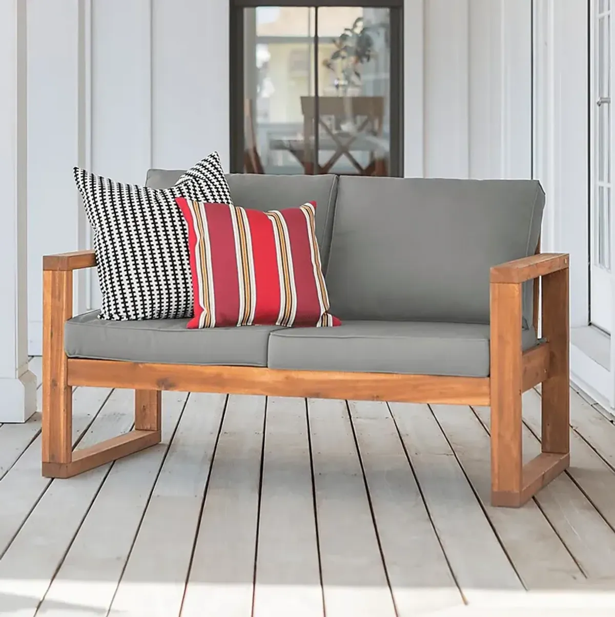 Ellaview Gray Outdoor Loveseat