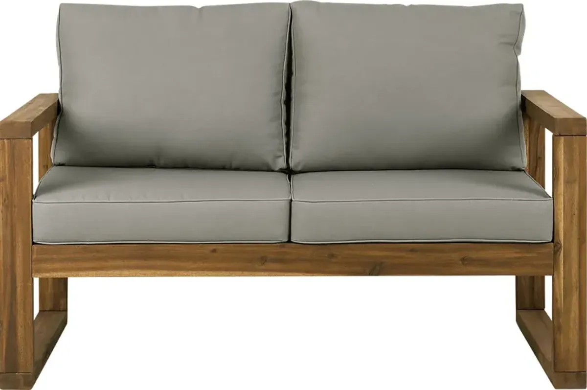 Ellaview Gray Outdoor Loveseat