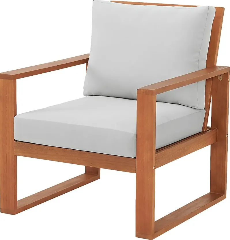 Outdoor Buckboard II Brown Chair