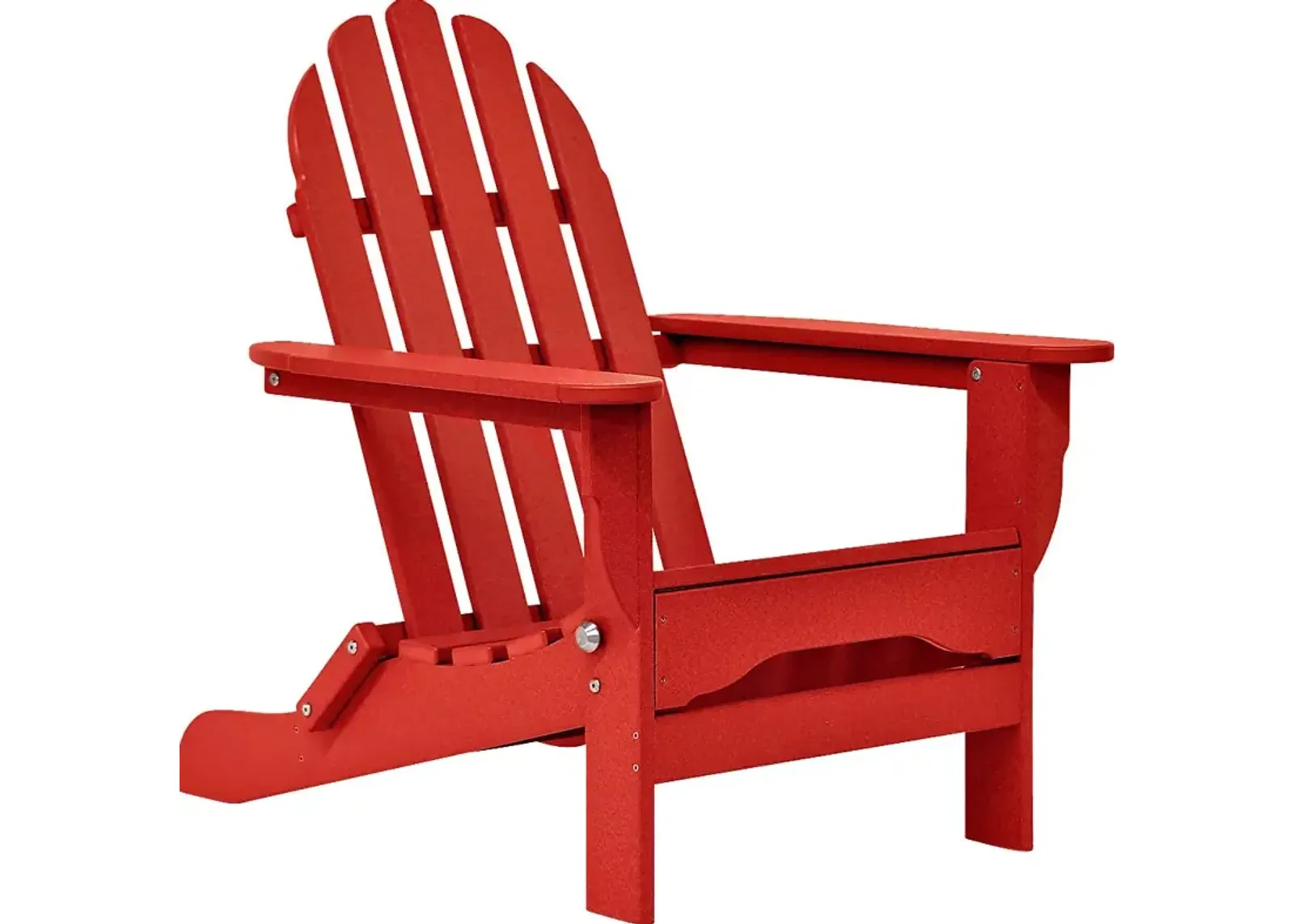 Greenport Vibrant Red Outdoor Adirondack Chair