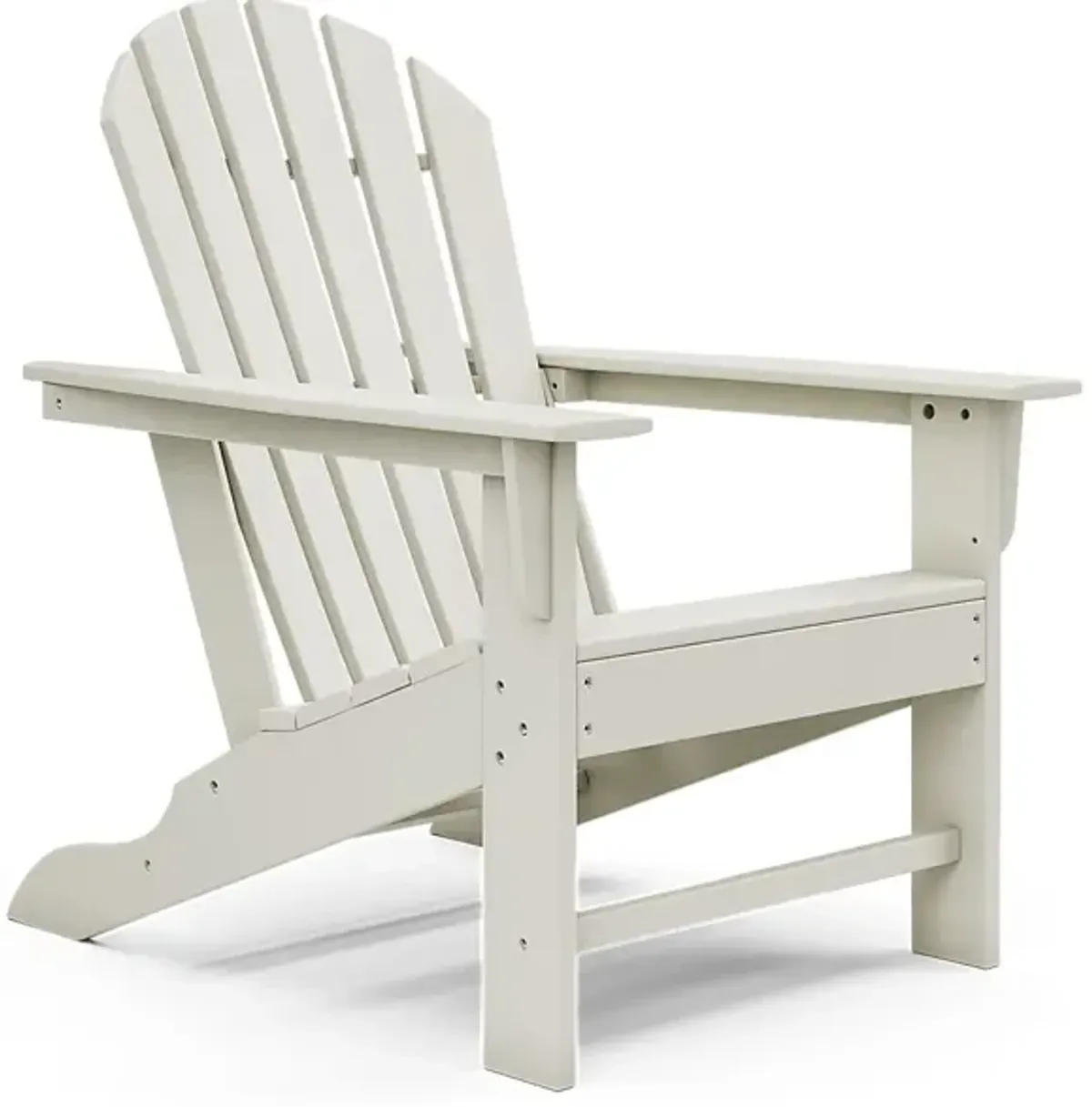 Addy White Outdoor Adirondack Chair