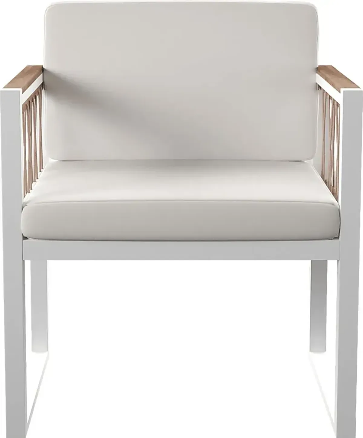 Outdoor Aldwell White Accent Chair, Set of 2