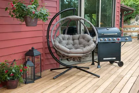Outdoor Vanderpoel Beige Hanging Chair