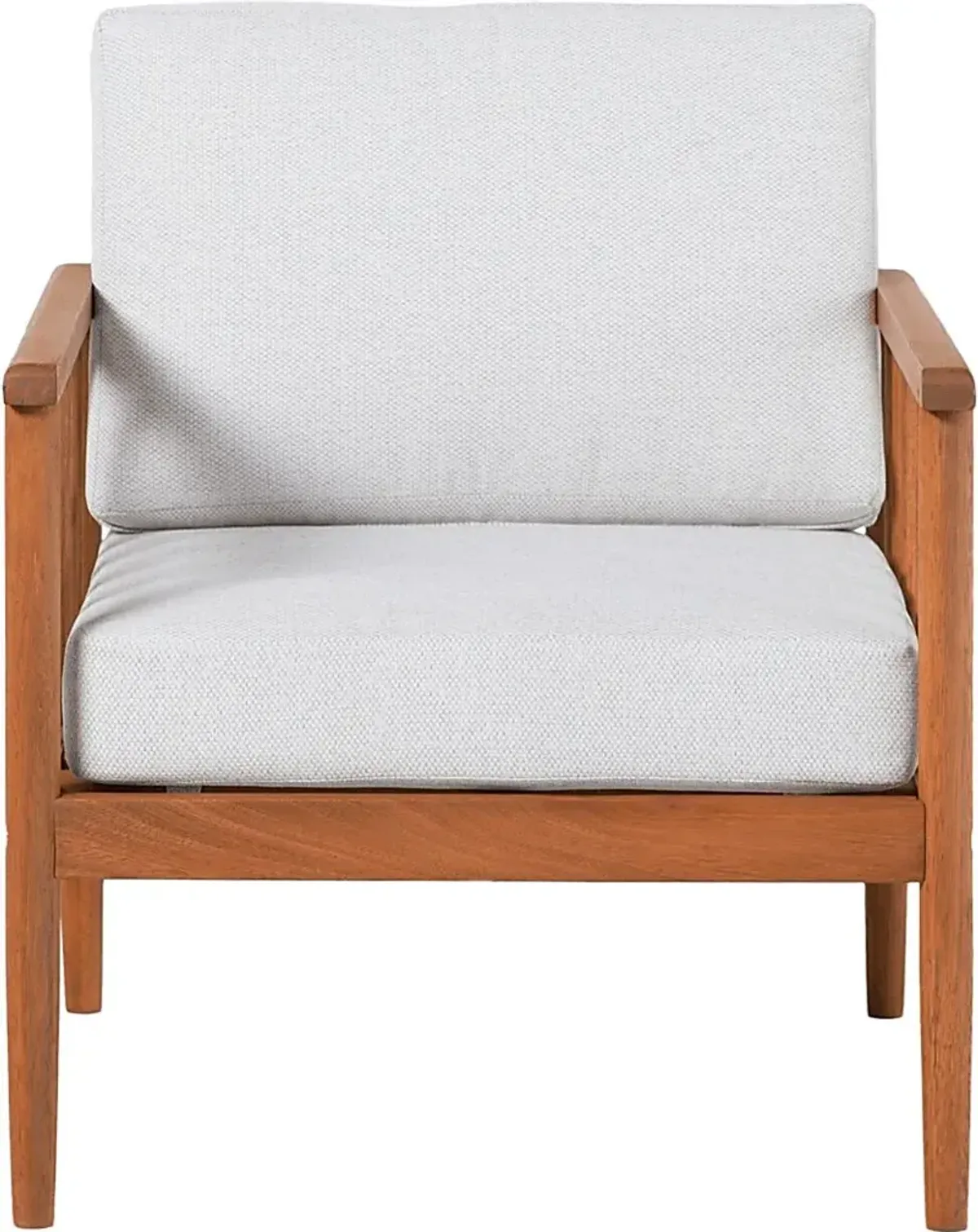 Outdoor Shellrich Coast Brown Accent Chair