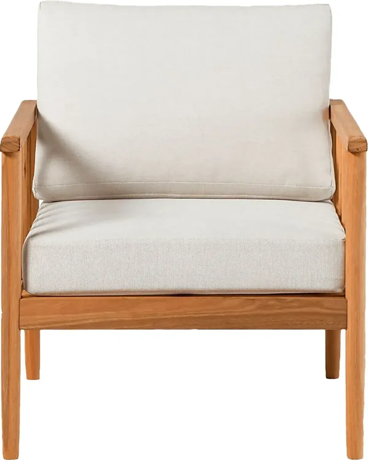 Outdoor Shellrich Coast Natural Accent Chair