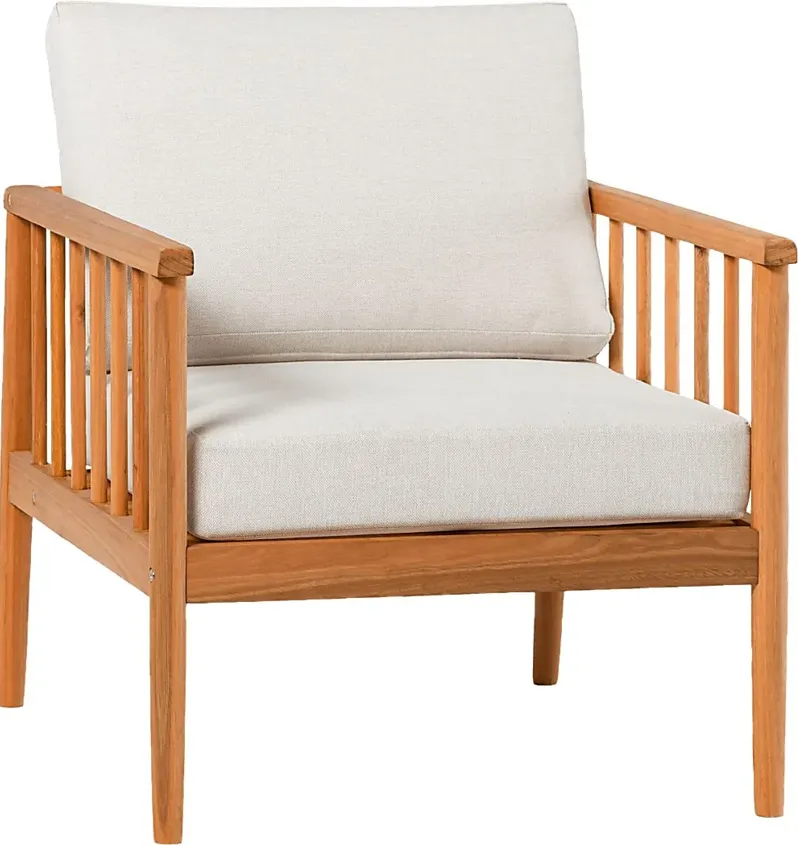 Outdoor Shellrich Coast Natural Accent Chair